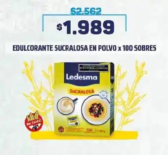 Makro Ledesma edulcorante sucralosa en polvo oferta