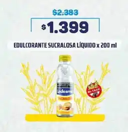 Makro Ledesma edulcorante sucralosa líquido oferta