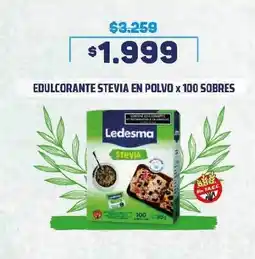 Makro Ledesma edulcorante stevia en polvo oferta
