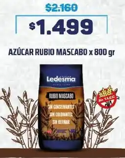 Makro Ledesma azúcar rubio mascabo oferta