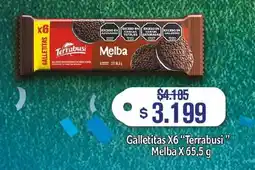 Makro Terrabusi galletitas melba oferta