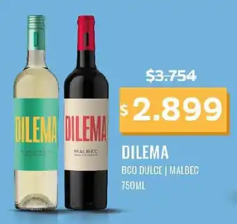 Makro Dilema bco dulce | malbec oferta