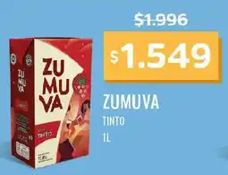 Makro Zumuva tinto oferta