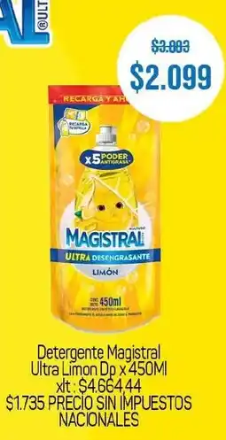 Makro Magistral detergente ultra limon oferta