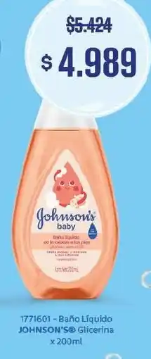 Makro Johnson's baby baño líquido de la calma a los ojos oferta