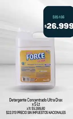 Makro Drax detergente concentrado ultra oferta