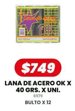 Autoservicio Capo Ok lana de acero oferta