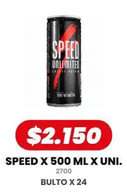 Autoservicio Capo Speed energy drink oferta