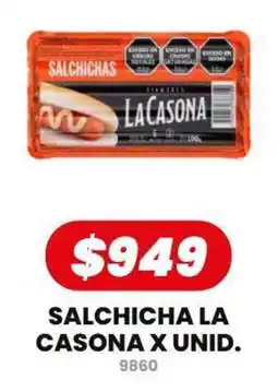 Autoservicio Capo La casona salchicha oferta