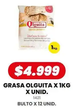 Autoservicio Capo Olguita grasa bovina oferta
