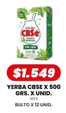 Autoservicio Capo Cbsé yerba mate hierbas serranas oferta