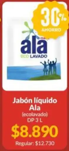 Supermercados Aiello Ala jabón líquido (ecolavado) oferta