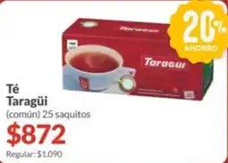 Supermercados Aiello Taragui té común oferta
