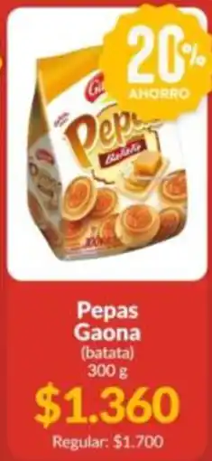Supermercados Aiello Gaona pepas oferta