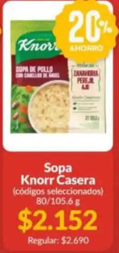 Supermercados Aiello Knorr sopa de pollo con cabellitos de ángel oferta