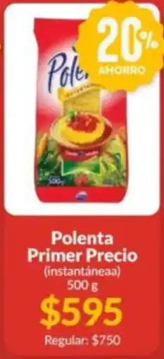 Supermercados Aiello Polenta primer precio oferta