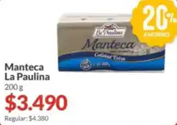 Supermercados Aiello La paulina manteca oferta