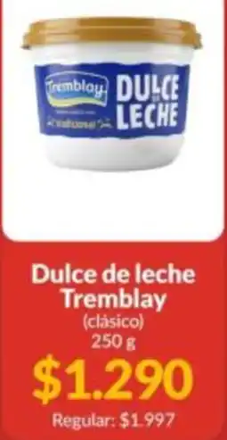 Supermercados Aiello Tremblay dulce de leche oferta