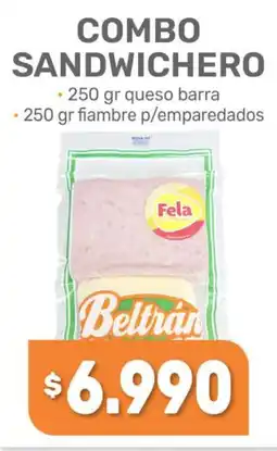 Beltrán Supermercados Fela combo sandwichero oferta