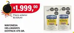 Supermercados Damesco Hellmann's mayonesa oferta