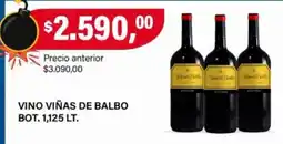 Supermercados Damesco Viñas de balbo vino oferta