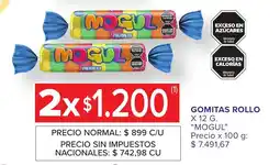 Carrefour Express Mogul gomitas rollo oferta