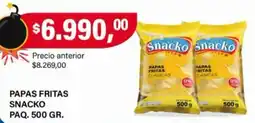 Supermercados Damesco Snacko papas fritas classicas oferta