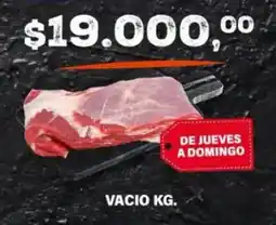 Supermercados Damesco Vacio oferta