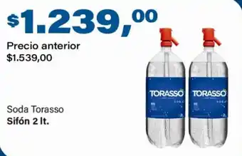 Supermercados Damesco Torasso soda sifón oferta
