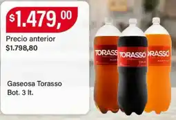 Supermercados Damesco Torasso gaseosa oferta