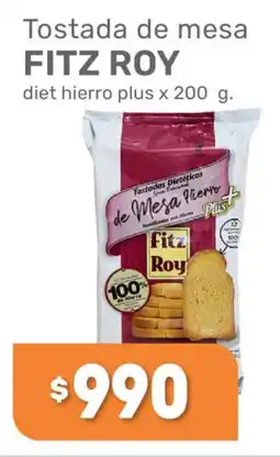 Beltrán Supermercados Fitz roy tostada de mesa diet hierro plus oferta