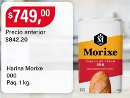 Supermercados Damesco Morixe harina de trigo 000 oferta