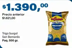 Supermercados Damesco San bernardo trigo burgol oferta