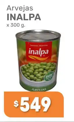 Beltrán Supermercados Inalpa arvejas oferta