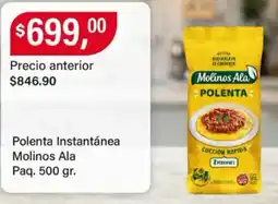 Supermercados Damesco Molinos ala polenta instantánea oferta