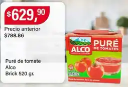Supermercados Damesco Alco puré de tomates oferta