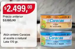 Supermercados Damesco Caracas atún entero al aceite o natural oferta