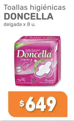 Beltrán Supermercados Doncella toallas higiénicas delgada oferta