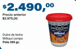 Supermercados Damesco Milkaut dulce de leche campo oferta