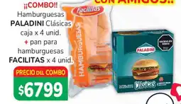 Beltrán Supermercados Paladini hamburguesas clásicas oferta