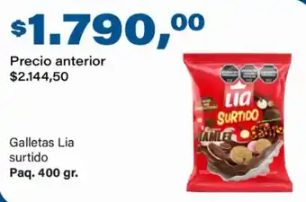 Supermercados Damesco Lia galletas surtido oferta