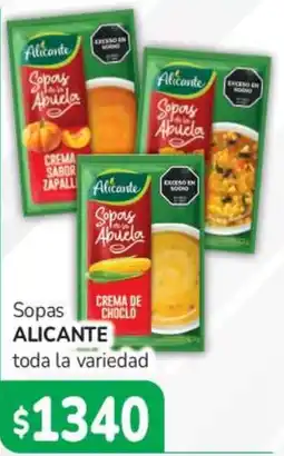 Beltrán Supermercados Alicante sopas de la abuela oferta