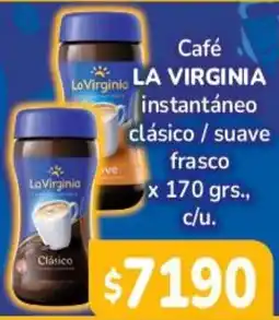 Beltrán Supermercados La virginia café instantáneo clásico / suave oferta