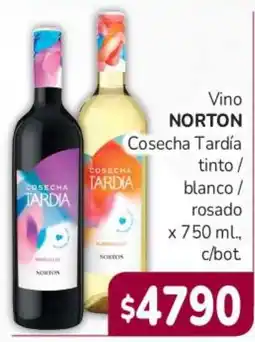 Beltrán Supermercados Norton vino cosecha tardía oferta