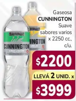 Beltrán Supermercados Cunnington gaseosa suave sabores varios oferta