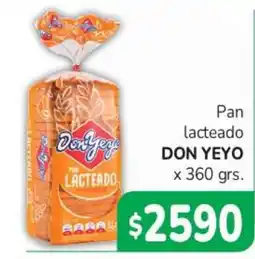 Beltrán Supermercados Don yeo pan lacteado oferta