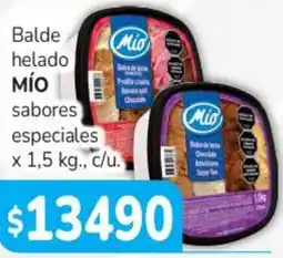Beltrán Supermercados Mío balde helado sabores especiales oferta