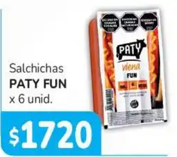 Beltrán Supermercados Paty salchichas fun oferta