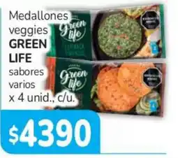 Beltrán Supermercados Green life medallones veggies sabores varios oferta