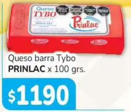 Beltrán Supermercados Prinlac queso barra tybo oferta